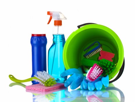 Sustainable carpet cleaning operations with waste separation and recycling