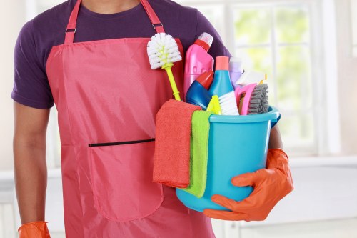 Professional sofa cleaning service for a fabric sofa in Kingston