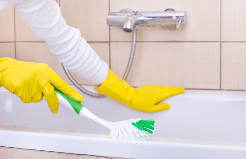 Hard floor cleaning process for a busy Kingston office or retail space