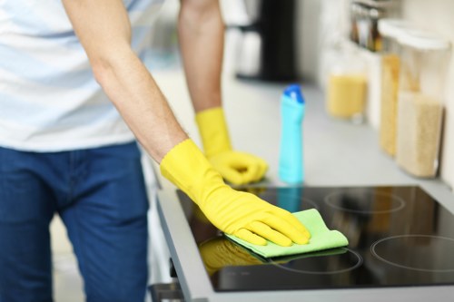 Local cleaners handling a detailed one-off clean in Kingston