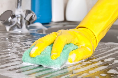 Commercial regular cleaning for a Kingston business